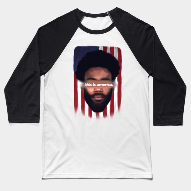 This is America Baseball T-Shirt by yeekonline